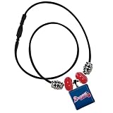 MLB Atlanta Braves Life Tiles Necklace with Beads