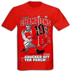 Manchester United T Shirts 2011 Champions 19 times Manchester United T-Shirt