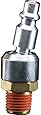 Bostitch BTFP72333 Industrial 1/4-Inch Series Swivel Plug with 1/4-Inch NPT Male Thread