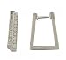 Search : 14k White Gold Geometric Diamond Earrings