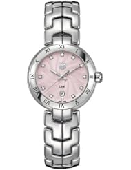 Tag Heuer Link Stainless Steel Diamond Ladies Watch WAT1415.BA0954
