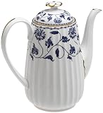 Spode Blue Colonel Coffee Pot and Cover 4- 1/2 cup