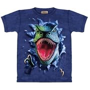 Rippin' Rex T-Shirt Youth sizes Small to X-Large 100% Cotton Short Sleeve Dinosaur Shirt
