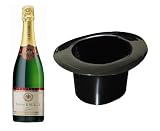 Veuve Emille Champagner Brut in Champagner Zylinder schwarz glänzend DGN 12 % 0,75 l Flasche
