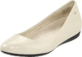Rockport Women's Faye Ballet Ballet Flat,Cream,5.5 W US