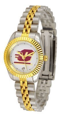 Central Michigan Chippewas Suntime Ladies Executive Watch - NCAA College Athletics Central Michigan Chippewas Suntime Ladies Executive Watch - NCAA College Athletics