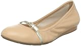 Cole Haan Women's Air Tali Mary Jane Flat, Beige/White/Gold Metallic,10.5 B US