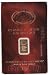 (1 gm) .999 Fine Gold Bar - (With Assay Card) Istanbul Refinery