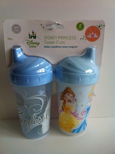 Disney Princess 2/Pack Sipper Cups, 10oz (Cinderella)