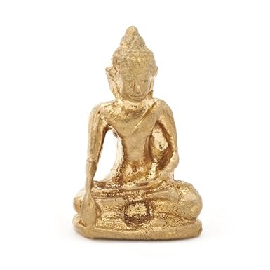 Brass Sitting Buddha Figurine