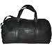 NHL Carolina Hurricanes Pangea Black Leather Corey Duffel Bag
