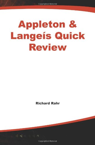 Appleton & Lange's Quick Review : Physician Assistant