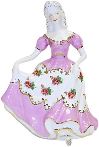 Lady Musical Figurine - Pink