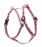 1/2 in. Lupine Adjustable Roman Style Harness - 9 in. to 14 in. - Tickled Pink