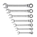 Stanley 94-542W 7-Piece Ratcheting Wrench Set, SAE