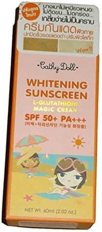 Karmart Cathy Doll Whitening Sunscreen L-glutathione Magic Cream Spf50+ Pa+++ 60 Ml. (2.02 OZ)
