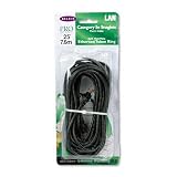 Cat5e 10/100 Base-T Patch Cable, Snagless, 25ft, Black