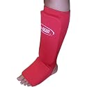 LARGE RED Muay Thai Kickboxing Karate Shin & Instep