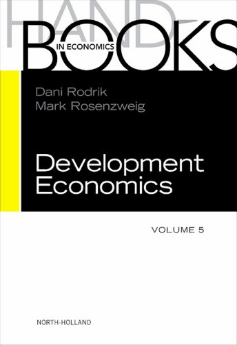 Handbook of Development Economics: 5