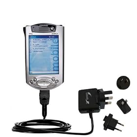 Click here to buy International Wall AC Charger for the Compaq iPAQ 3875 - Gomadic Brand w  TipExchange... by Gomadic for the Compaq iPAQ 3875.