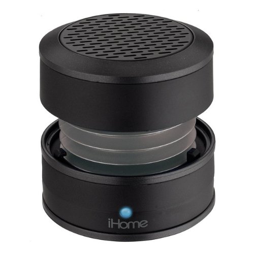 iHome iHM60 Rechargeable Mini Speakers for iPod (Gun Metal Gray)