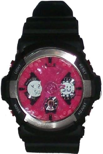 Avation II Black/Hot Pink X-tra Large Two in One Digital Sports Watch
