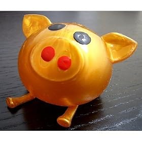 Smash-It Stress Relief Golden Pig Splatter Water Toy