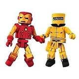 Marvel MiniMates Series 25 Bolt Face Iron Man and Aim Soldier