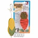 Wood Chew Toy Fruit Stick For Rabbit Guinea Pig Hutch or Cage
