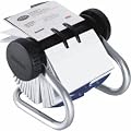 Rolodex Visitenkartenrollkartei f�r 400 Karten bis 57x102mm verchromt