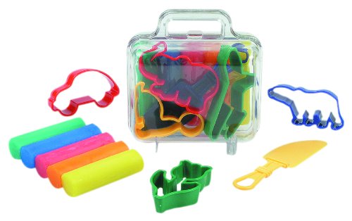 Weiblespiele 08535 - Pastell Knetkoffer klein mit 5 Rollen und Zubeh&ouml;r Preisvergleich