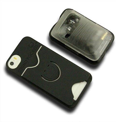 Sound Pocket Apple iPhone 6 Sleek Phone Case With Detachable Head Phone Storage Compartment and ID Card Holder With KickStand (Live On Stage)