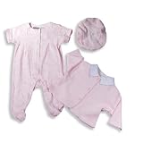 Absorba - Newborn Girls 3 Piece Pant Set, Pink