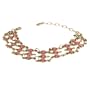 Glass Beads Pink Bracelet "Heart to Heart to Heart Bracelet [Pink]" -Fair Trade Gifts