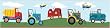 Transportation Peel & Stick Wall Border