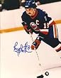 Bryan Trottier Autographed New York Islanders 8x10 Photo - Hall of Famer
