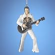 Pack of 12 Elvis Presley in White Jumpsuit with Guitar Christmas Ornaments 4.75"