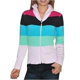 Mexx Womens Warm Knitted Zip Up Sweater / Jumper Jacket