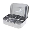 LunchBots Duo Stainless Steel Snack Container