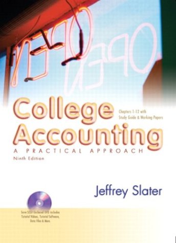 College Accounting 1-12 and Study Guide and Working Papers and DVD and Envelope Package (9th Edition)