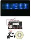 LED Name Badge Kit - Blue