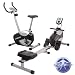 Marcy Rowing Machine and Exercise Bike Package