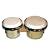 Light Wood Tunable Bongos with Tuning Key