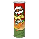 Pringles Potato Crisps, Jalapeno, 5.75-Ounce Packages (Pack of 14)