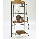 Hillsdale Lakeview Wood Bakers Rack