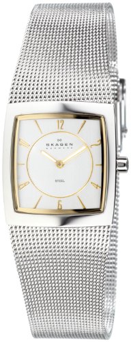 Skagen Damenarmbanduhr Slimline Stahl 563XSGSC