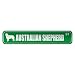  AUSTRALIAN SHEPHERD ST  STREET SIGN DOG