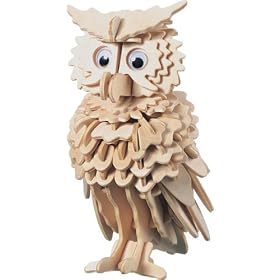 Owl - Woodcraft Construction Kit