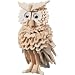 Owl - Woodcraft Construction Kit