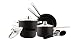 Cook's Select Hard-Anodized 10-Piece Cookware Set plus Utensils
